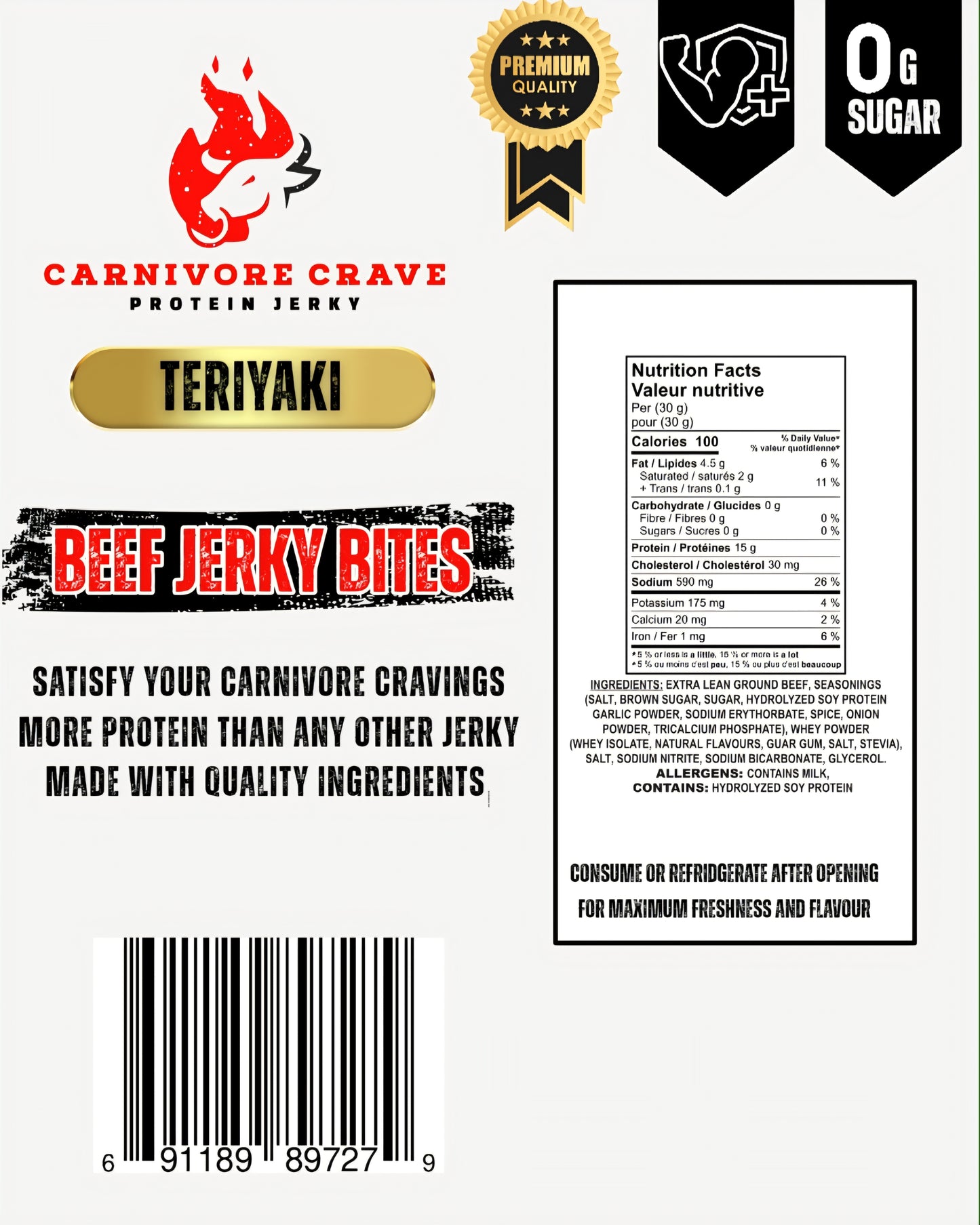 Carnivore Crave Teriyaki