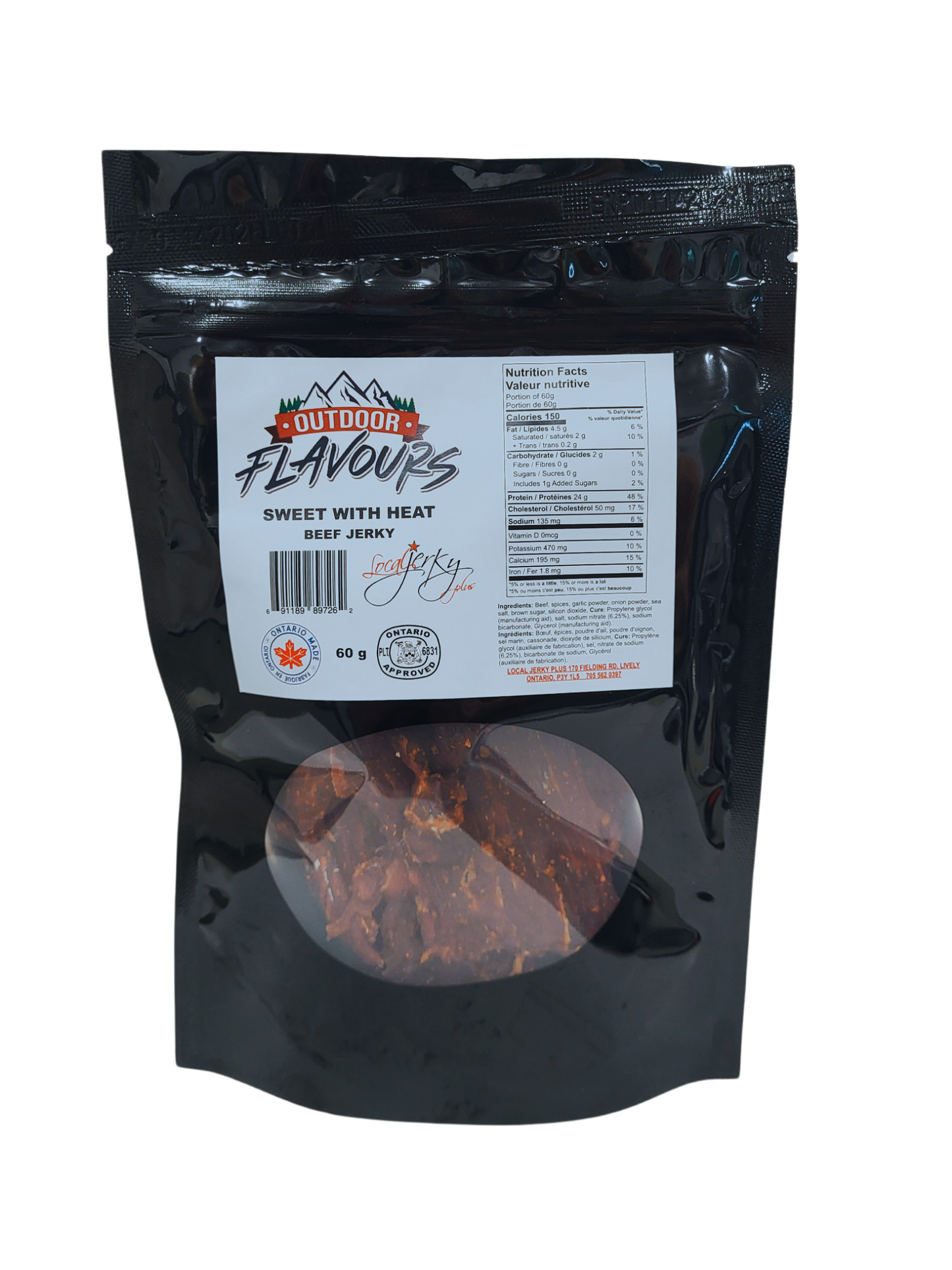 Beef Jerky Sweet with Heat